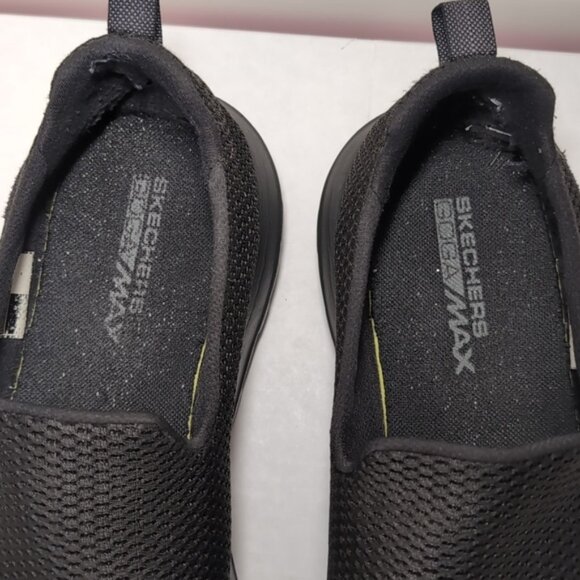 Skechers GoWalk Max Slip On Sneakers Breathable Cushioned Vegan Mesh Shoes 10.5 - Picture 6 of 16